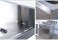 ISO9001 Meble kuchenne ze stali kwasoodpornej z regulowaną półką do zlewu