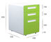 4 szuflady Biurowe szafki na dokumenty ISO9001 0,4 mm do 1,2 mm