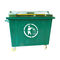 1100L ISO9001 Recyklingowe pojemniki do przechowywania, plastikowe pudełka do przechowywania z recyklingu OEM